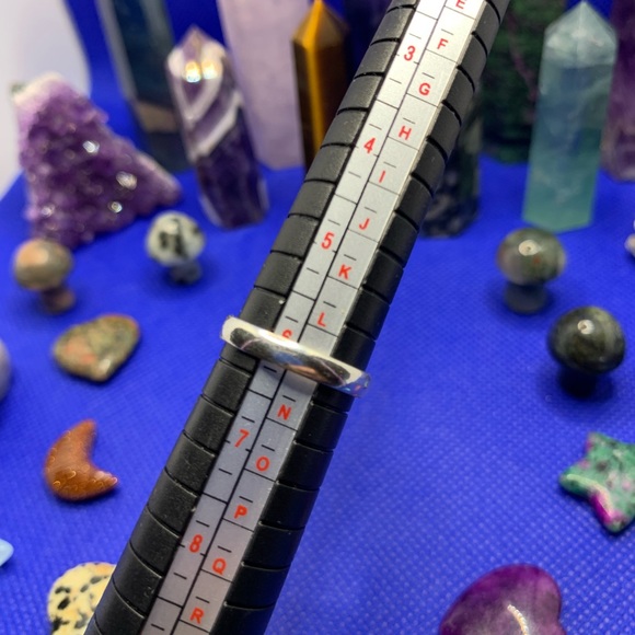 White Moonstone w Subtle Blue Flashes! .925 Sterling Plated, SPECIAL PRICE! 🤑 - Picture 11 of 11